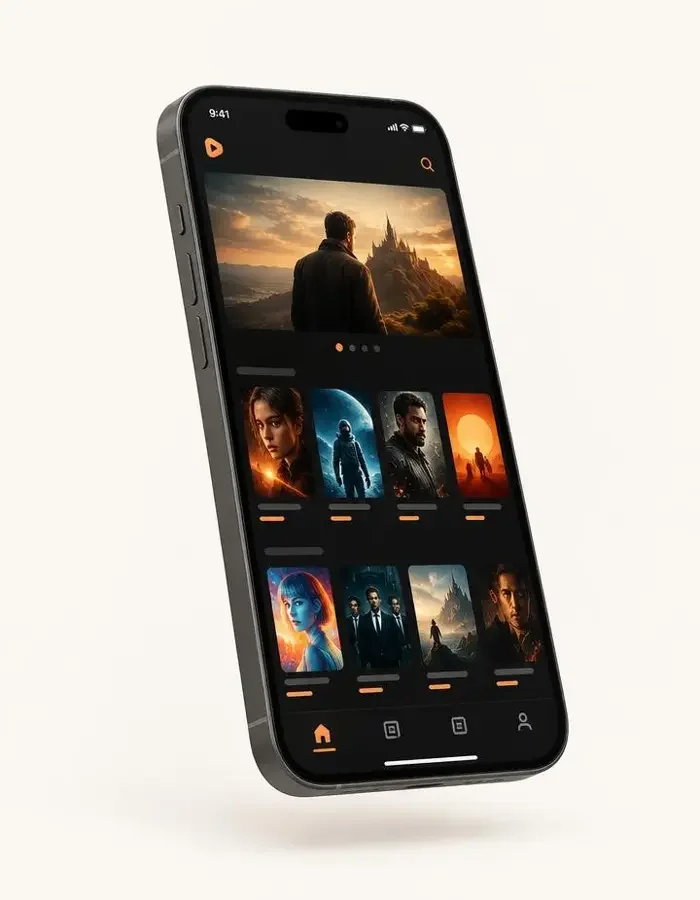 魔改AI短剧 APP 界面展示